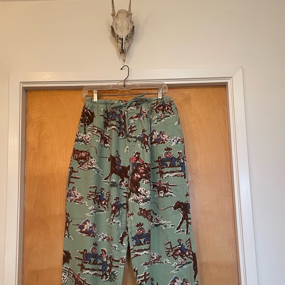 Nick & Nora Cowboy flannel pj bottoms